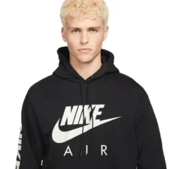Nike Air Brushed-back Fleece Pullover Hoodie - Men's -Kell Warm Shop 1030561 800 auto