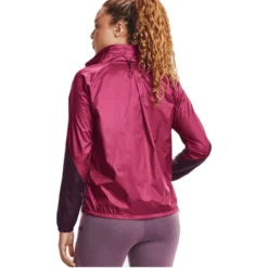 Under Armour Rush Woven Shine Jacket - Women's -Kell Warm Shop 1040964 800 auto