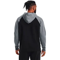 Under Armour Rival Wordmark Colorblock Hoodie - Men's -Kell Warm Shop 1123695 800 auto