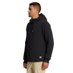 The North Face Longs Peak Quilted Full Zip Hoodie - Men's -Kell Warm Shop 1136540 800 auto