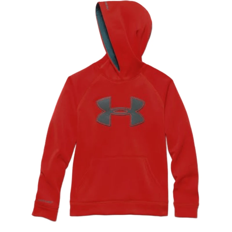 Under Armour UA Storm Armour Fleece Big Logo Hoodie - Boys' 1 Under Armour UA Storm Armour Fleece Big Logo Hoodie - Boys'