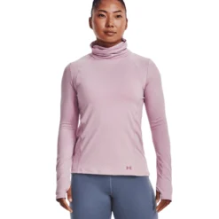 Under Armour UA Meridian Cold Weather Funnel Neck Top - Women's -Kell Warm Shop 1214485 800 auto