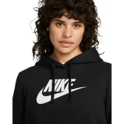 Nike Sportswear Club Fleece Logo Pullover Hoodie - Women's