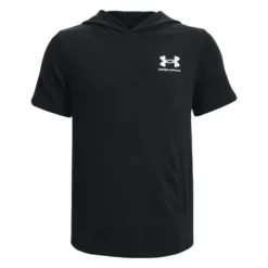 Under Armour Rival Terry Short-Sleeve Hoodie - Boys'
