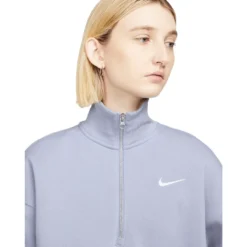 Nike Sportswear Phoenix Fleece Oversized Half-Zip Crop Sweatshirt - Women's -Kell Warm Shop 1290016 800 auto
