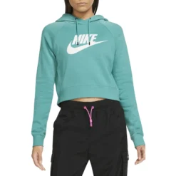 Nike Sportswear Essential Cropped Hoodie - Women's -Kell Warm Shop 1329089 800 auto