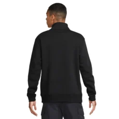 Nike Club Brushed-Back Half-Zip Pullover - Men's