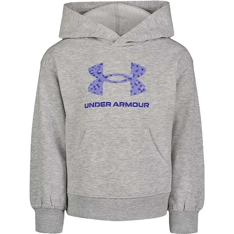 Under Armour Spotted Big Logo Hoodie - Girls' 2 Under Armour Spotted Big Logo Hoodie - Girls' - Image 2