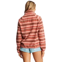 Billabong Boundary Zip-up Mock Neck Fleece - Women's -Kell Warm Shop 1405081 800 auto