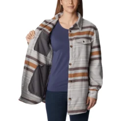 Columbia Calico Basin Shirt Jacket - Women's -Kell Warm Shop 1419609 800 auto