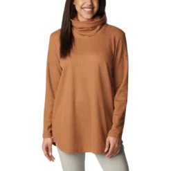 Columbia Holly Hideaway Waffle Cowl Neck Pullover - Women's -Kell Warm Shop 1419620 800 auto