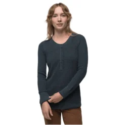 PrAna Milani Henley Shirt - Women's -Kell Warm Shop 1435442 800 auto