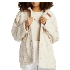 Billabong Fairbanks Button-Up Teddy Bear Jacket - Women's 7 Billabong Fairbanks Button-Up Teddy Bear Jacket - Women's -Kell Warm Shop 1450582 800 auto