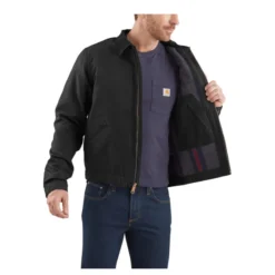 Carhartt Relaxed Fit Duck Blanket-lined Detroit Jacket (1 Warm Rating) - Men's