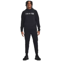 Under Armour UA Rival Fleece Camo Chest Stripe Hoodie - Men's -Kell Warm Shop 1487991 800 auto