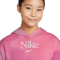 Nike French Terry Pullover Hoodie - Girls' -Kell Warm Shop 924758 800 auto