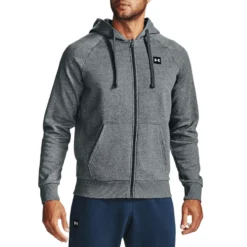 Under Armour Rival Fleece Full Zip Hoodie - Men's -Kell Warm Shop 955972 800 auto